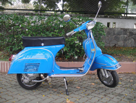 Vespa 1800SS Super Sport in Blue