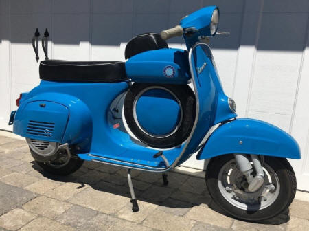 Vespa 90SS Super Sport in Blue